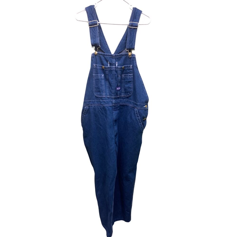 Vintage Big Smith Denim Overalls Farmer Carpenter  Size 40 x 28